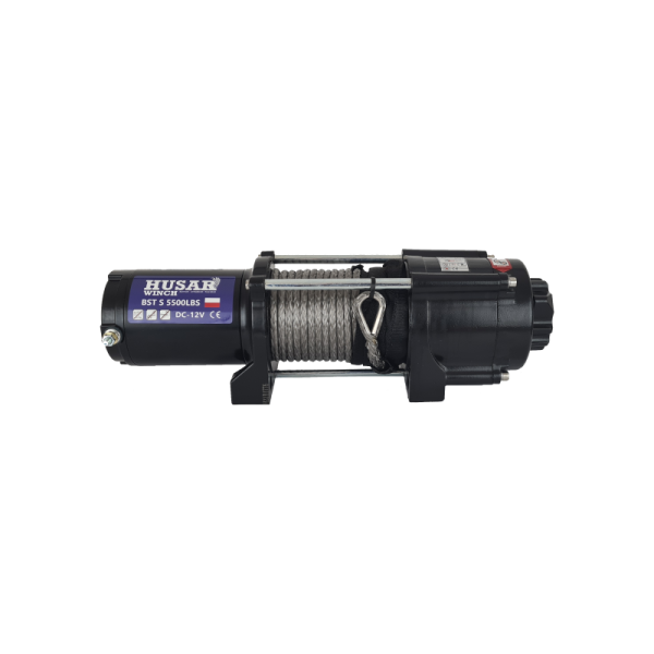 VERRICELLO HUSAR WINCH S 5500LBS 12V CAVO SINTETICO - immagine 2